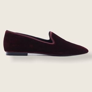 Zara Velvet Flats